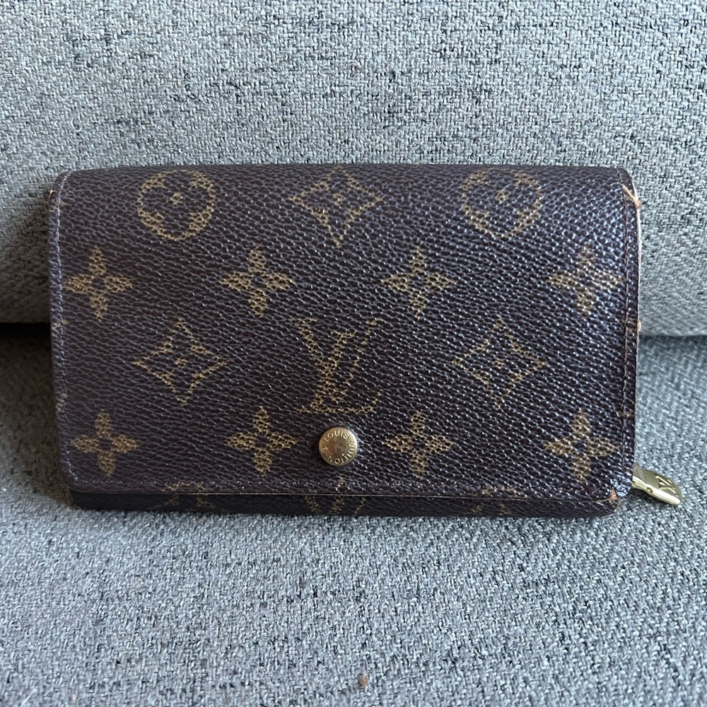 Louis Vuitton Monogram Porte-Monnaie Tresor Wallet